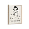 Art Boheme Lady Boho Modern Wall Art