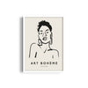 Art Boheme Lady Boho Modern Wall Art