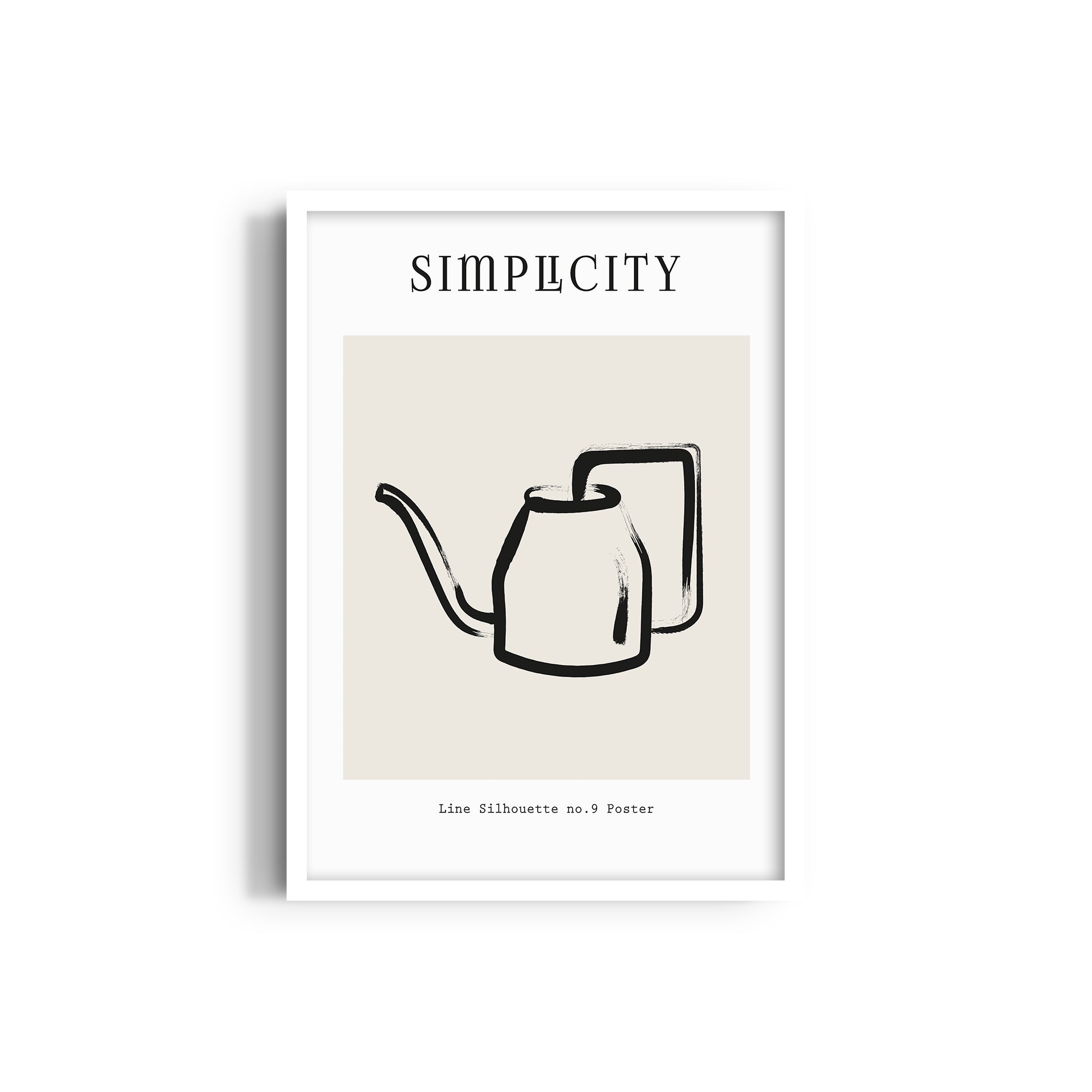 Tea Pot Boho Modern Wall Art