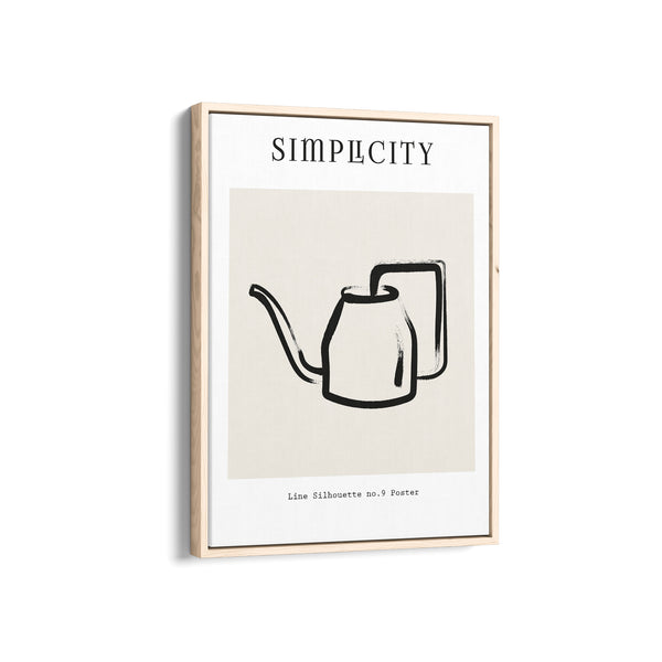 Tea Pot Boho Modern Wall Art