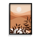 Reflection - Minimal Landscape Modern Wall Art