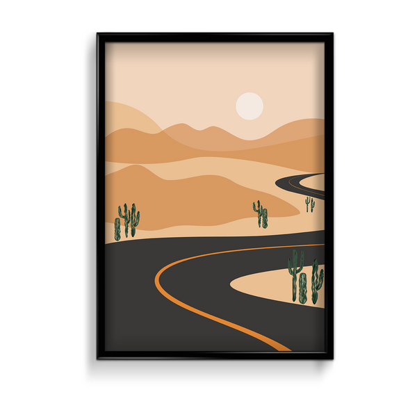 Dunes - Minimal Landscape Modern Wall Art