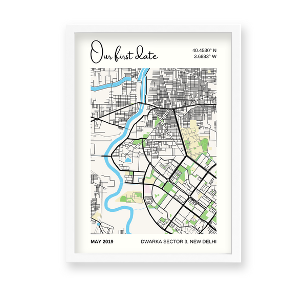 Custom Street Map Wall Art