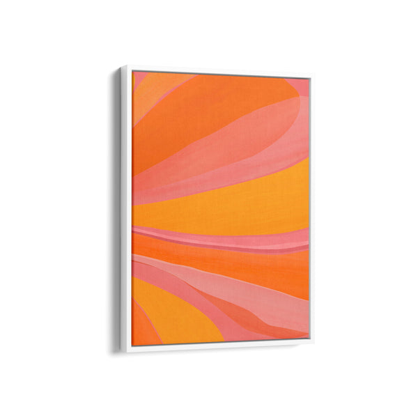 Sunny Liquid Abstract Wall Art