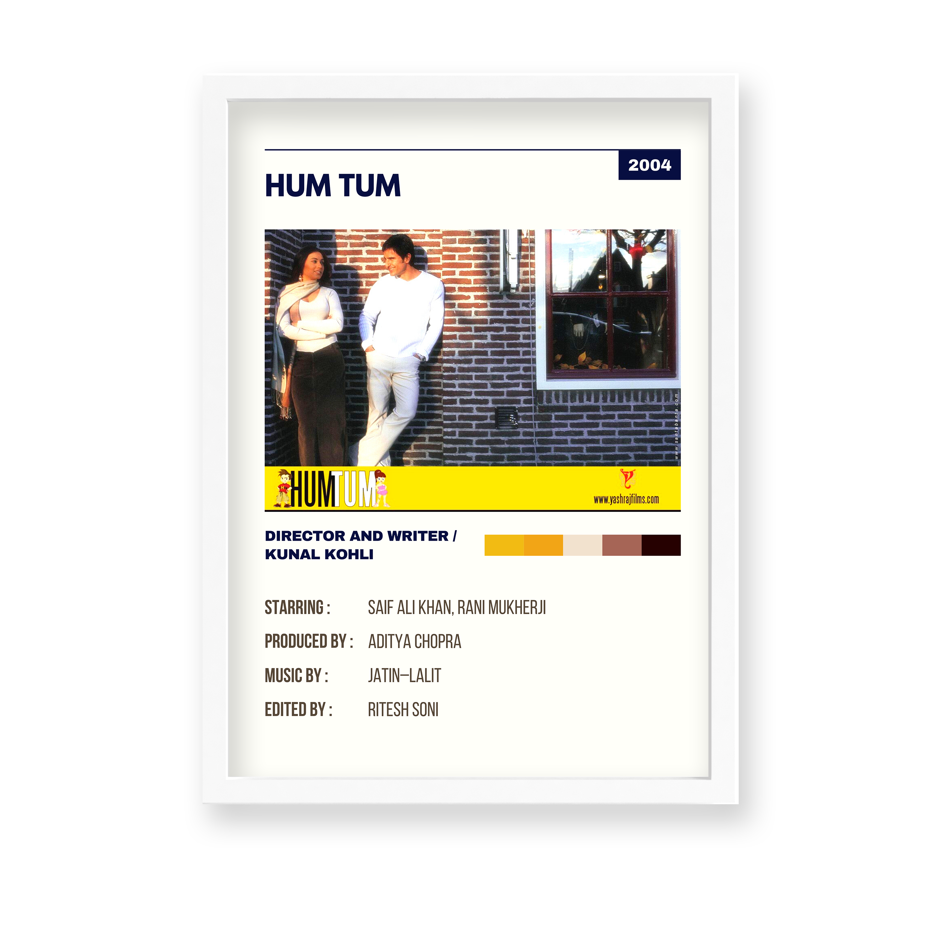 Hum Tum Retro Wall Art - The Mortal Soul