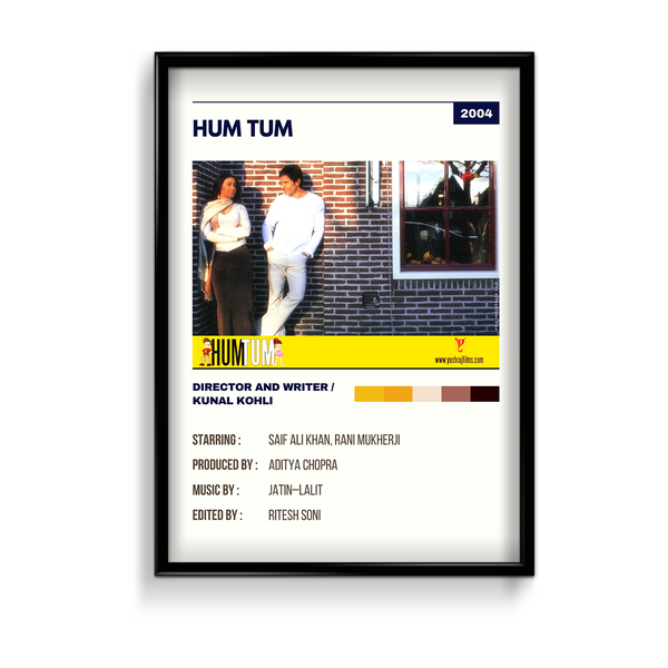 Hum Tum Retro Wall Art - The Mortal Soul