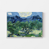 Vincent van Gogh's Olive Trees with the Alpilles in the Background (1889)Wall Art