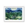 Vincent van Gogh's Olive Trees with the Alpilles in the Background (1889)Wall Art