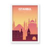 Istanbul Minimal Wall Art - The Mortal Soul