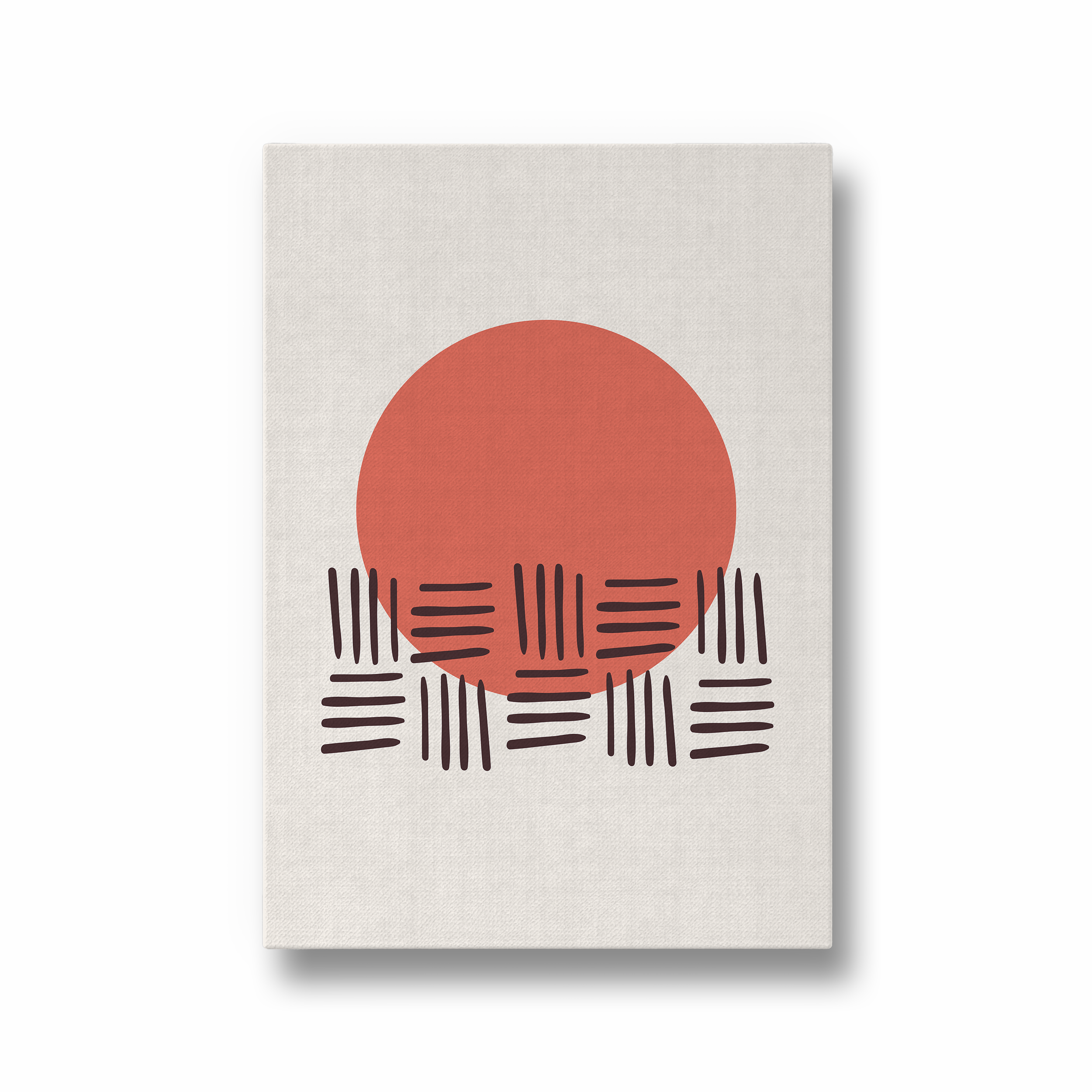 Warped Front Geometric Modern Wall Art - The Mortal Soul