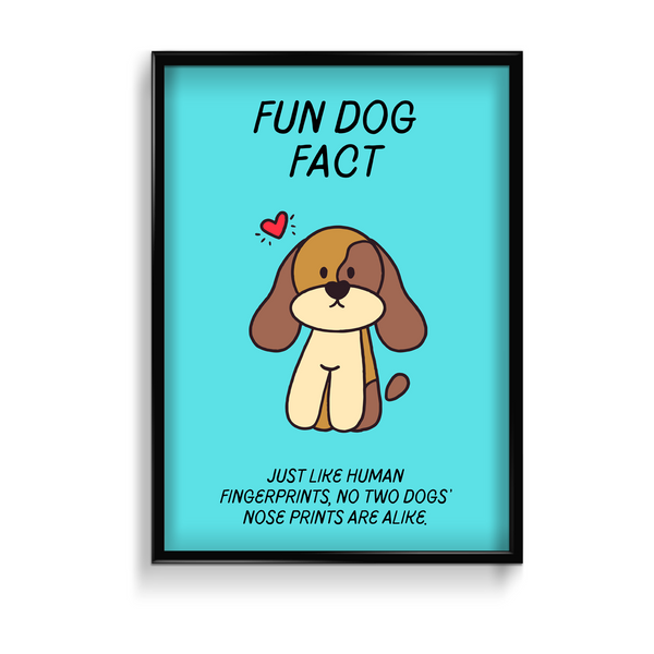 Dog Fact Poster - The Mortal Soul