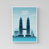 Kuala Lumpur Poster - The Mortal Soul