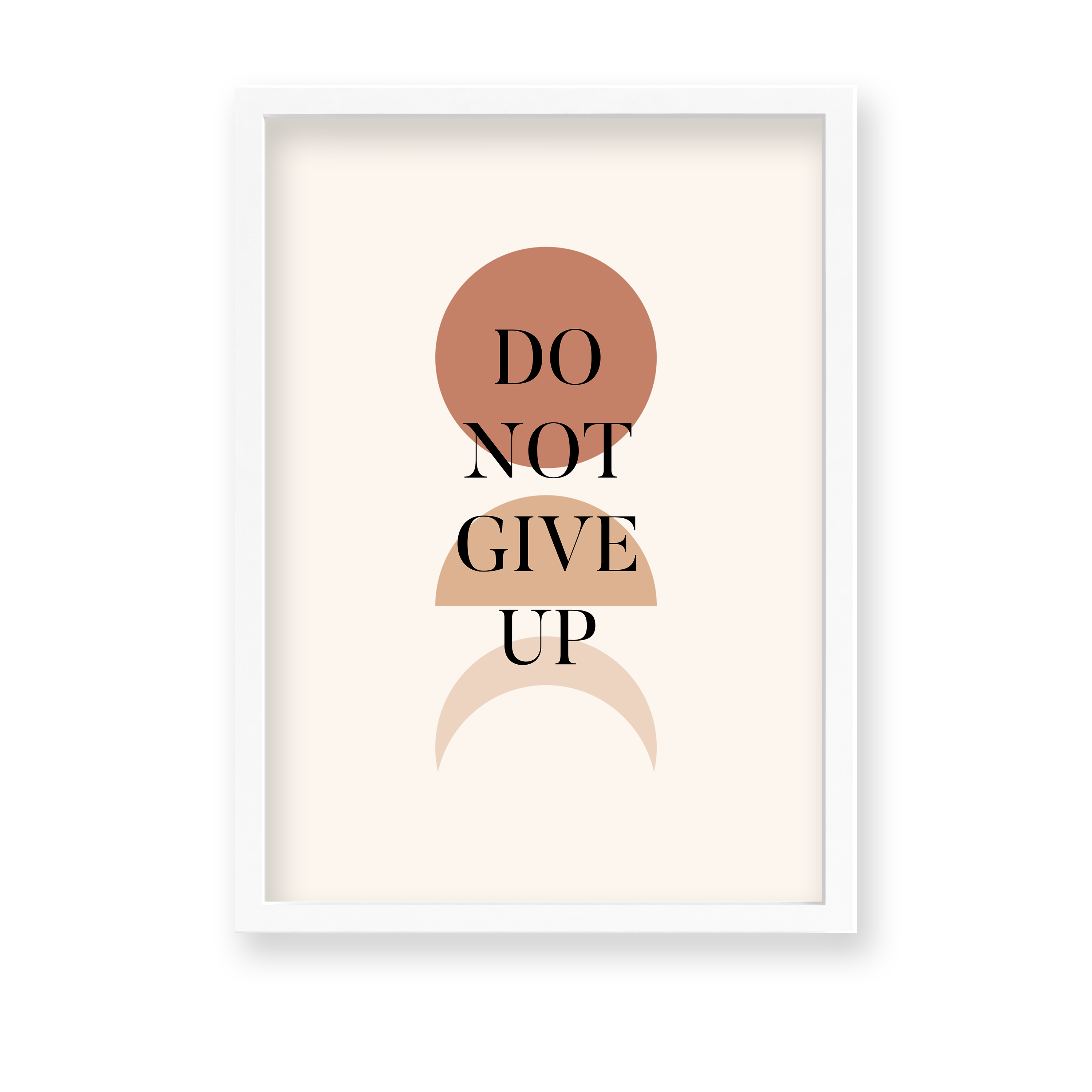 Do not give up Quote Wall Art - The Mortal Soul