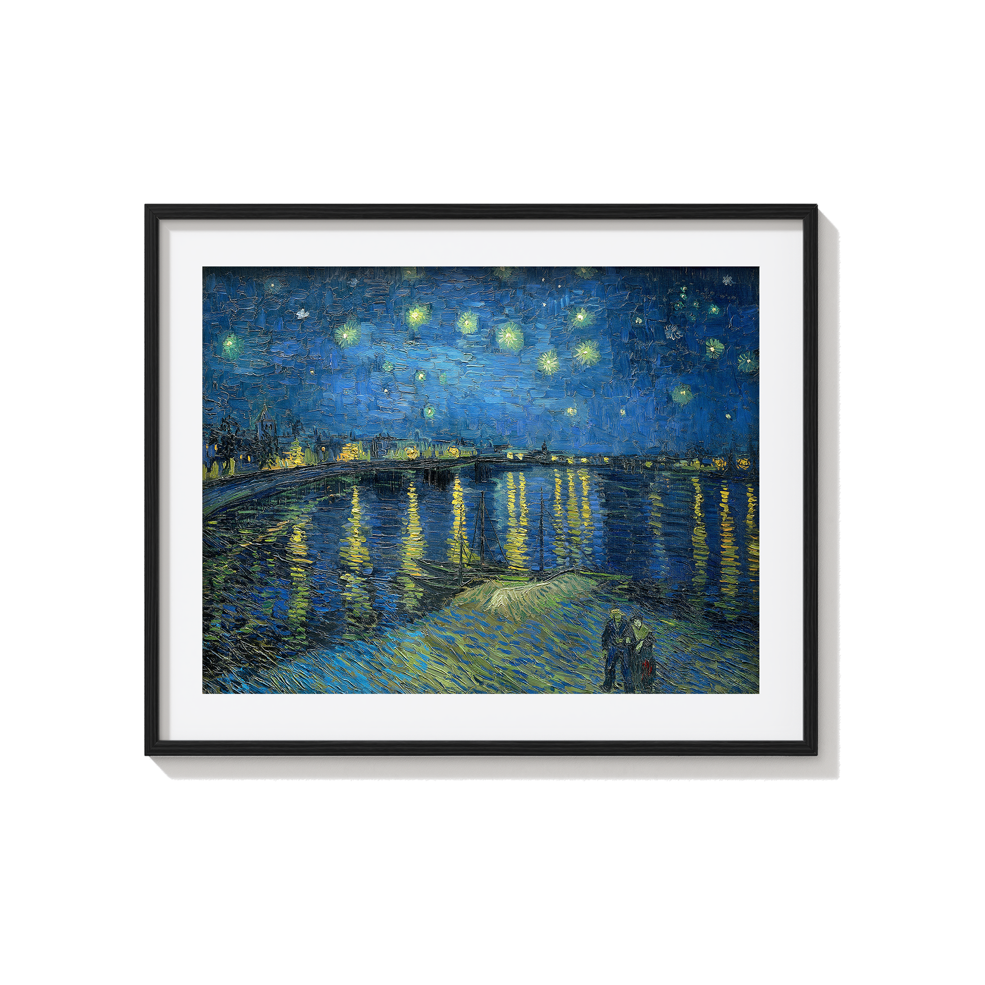 Vincent van Gogh's Starry Night Over the Rhone Wall Art