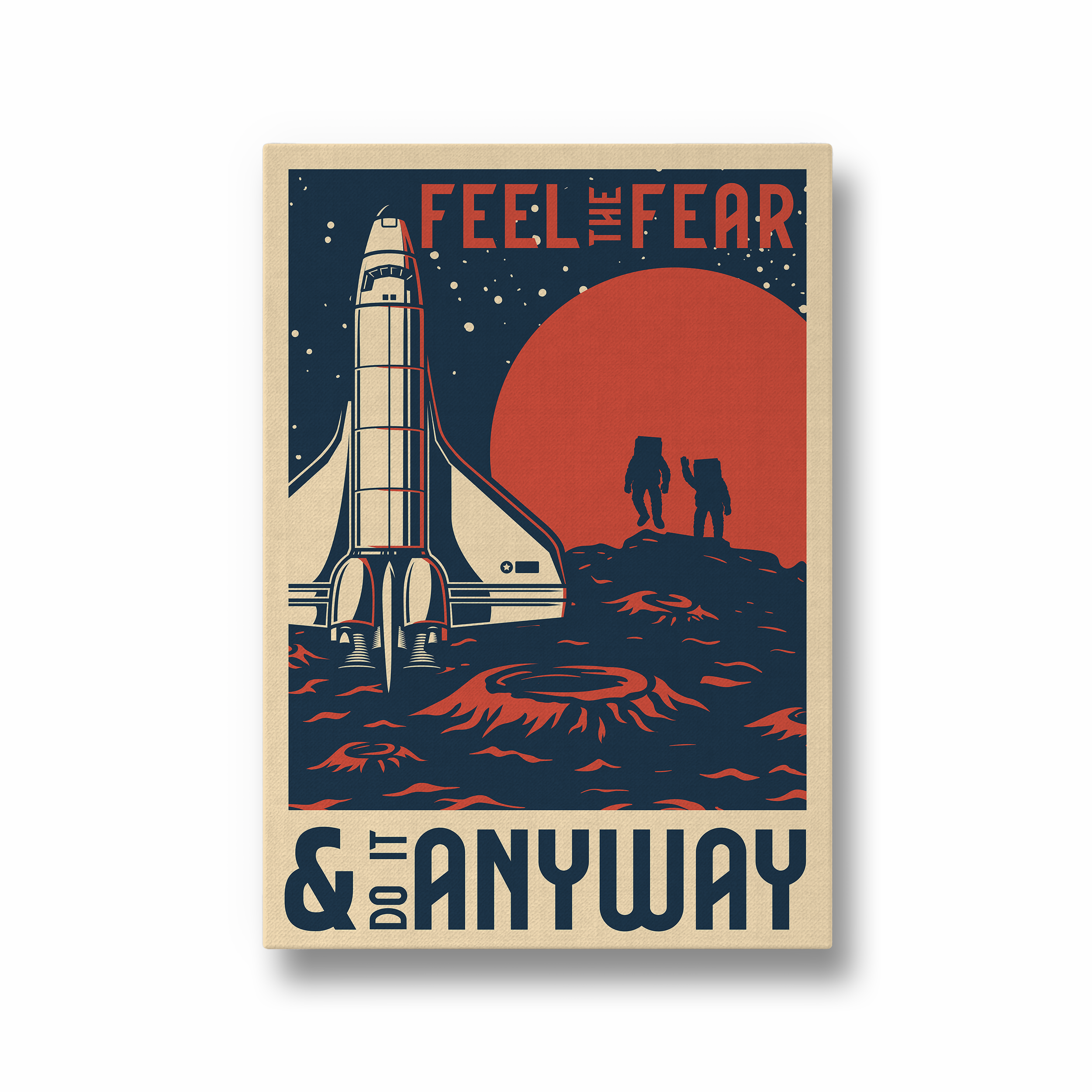 Feel the Fear Poster - The Mortal Soul