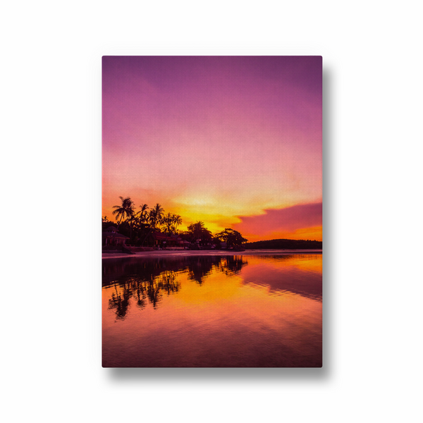Pink Sunset Wall Art