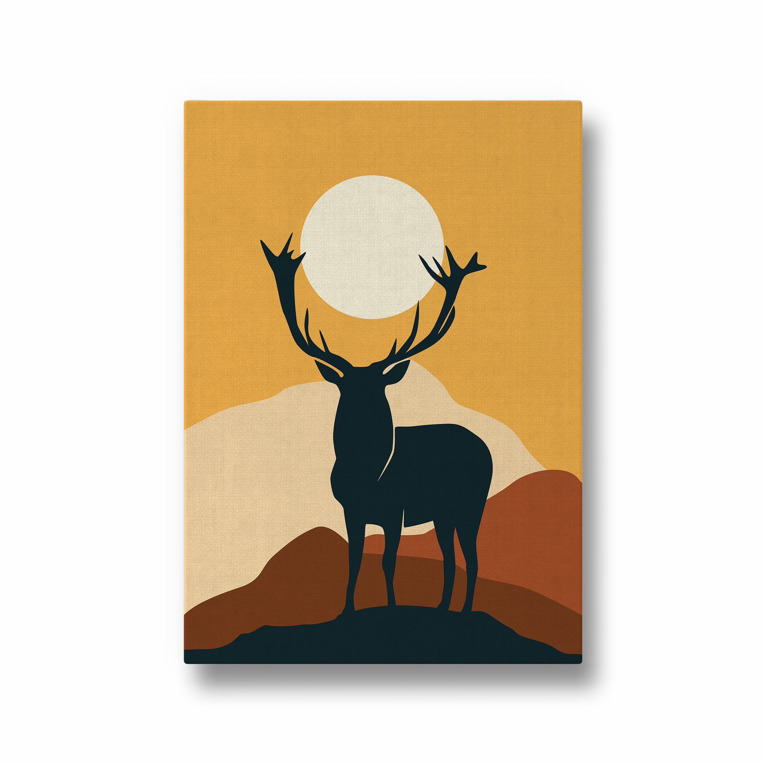 The Horn Landscape Modern Wall Art - The Mortal Soul