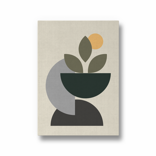 Delicate Romance Geometric Modern Wall Art - The Mortal Soul