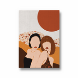 The Bond - Modern Wall Art - The Mortal Soul