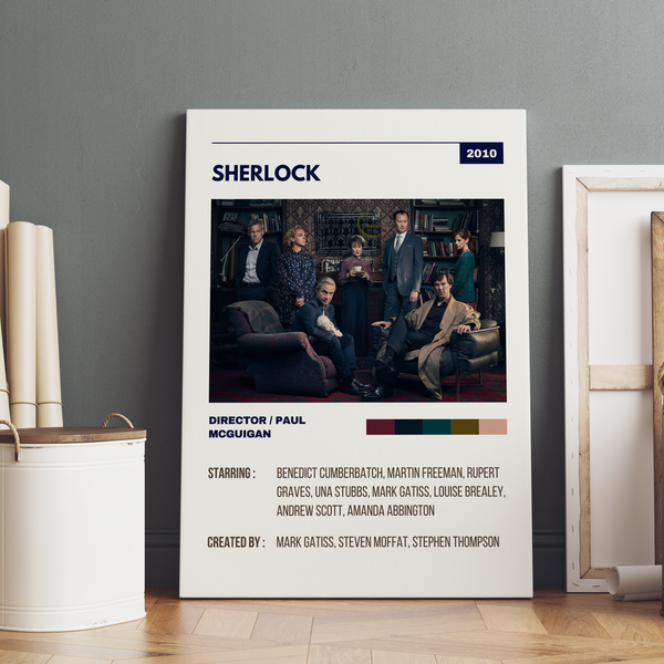 Sherlock Retro Wall Art - The Mortal Soul