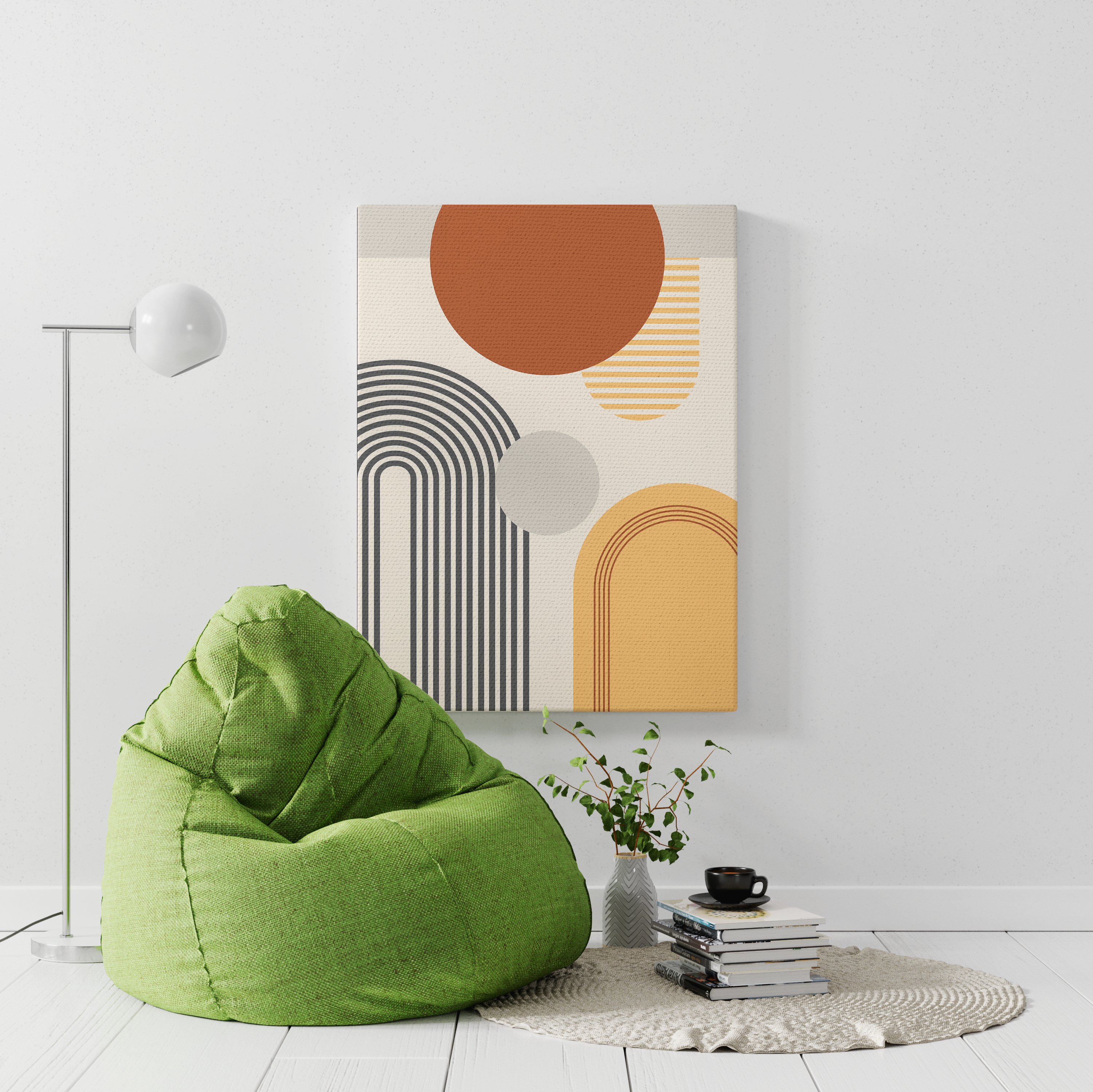 Network of Courage Geometric Wall Art - The Mortal Soul