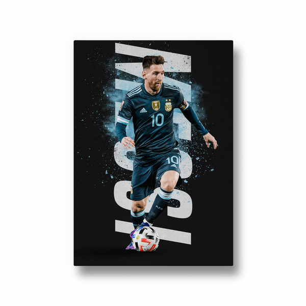 Lionel Messi Argentina Wall Art - The Mortal Soul
