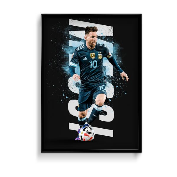 Lionel Messi Argentina Wall Art - The Mortal Soul