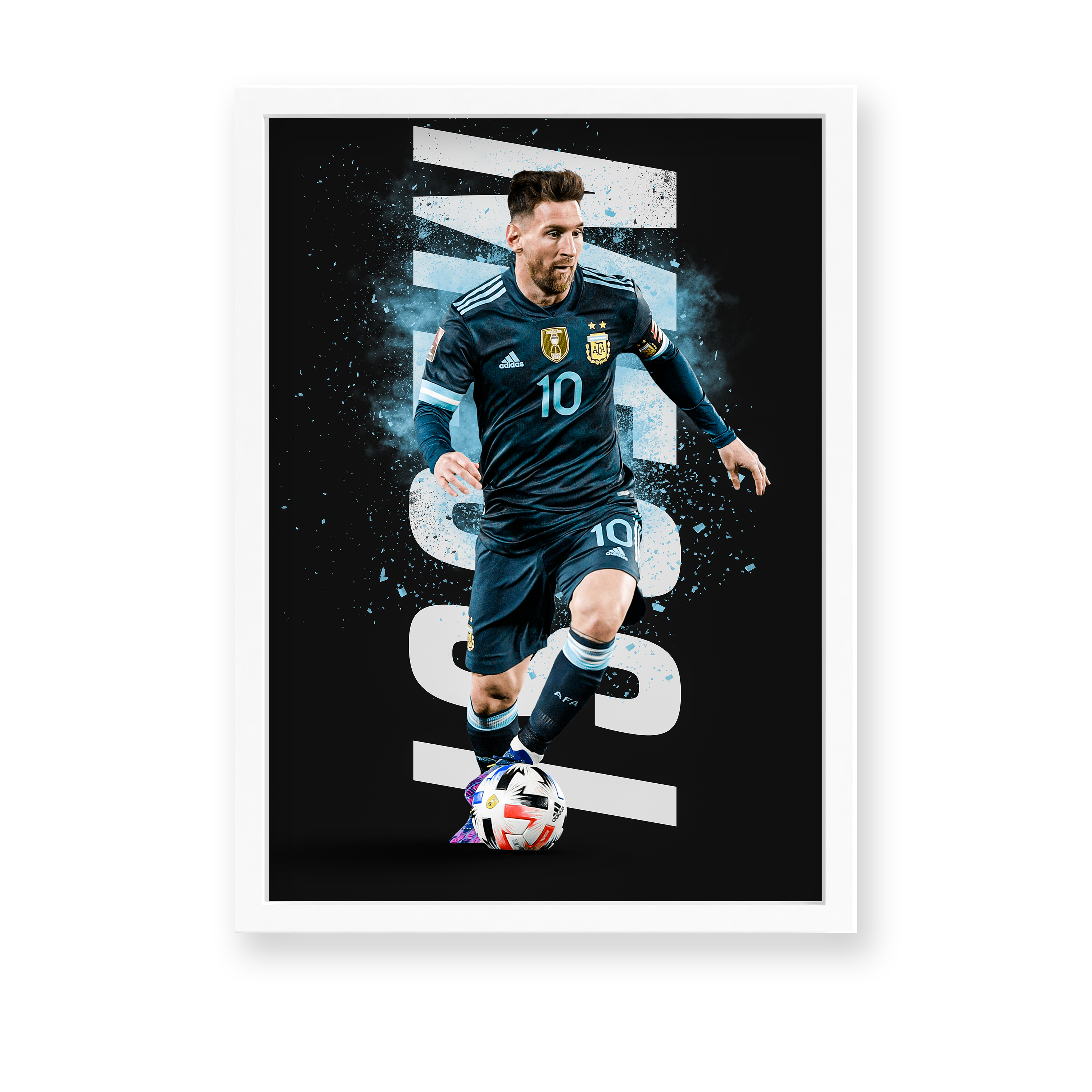 Lionel Messi Argentina Wall Art - The Mortal Soul