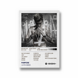 Purpose Justin Bieber Album Poster