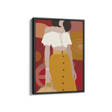 Yellow Sunrise - Modern Fashion Wall Art - The Mortal Soul