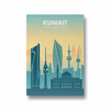 Kuwait Minimal Wall Art - The Mortal Soul