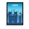 Lisbon Minimal Wall Art - The Mortal Soul