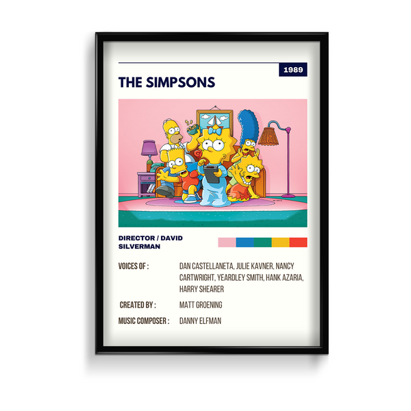 The Simpsons Retro Wall Art - The Mortal Soul