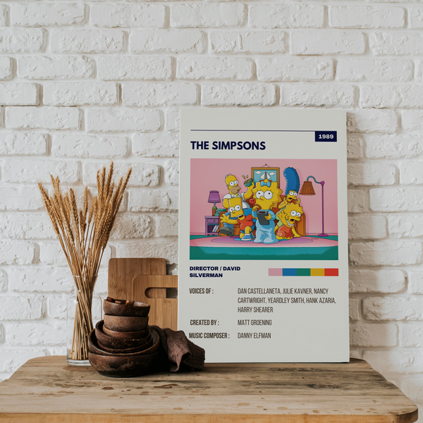 The Simpsons Retro Wall Art - The Mortal Soul