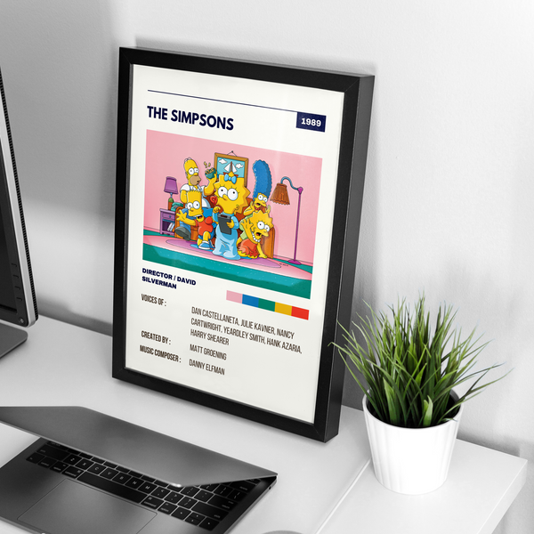 The Simpsons Retro Wall Art - The Mortal Soul