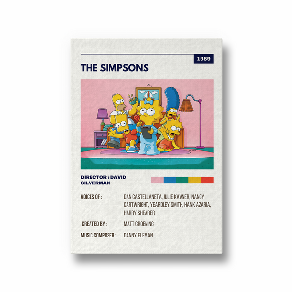 The Simpsons Retro Wall Art - The Mortal Soul