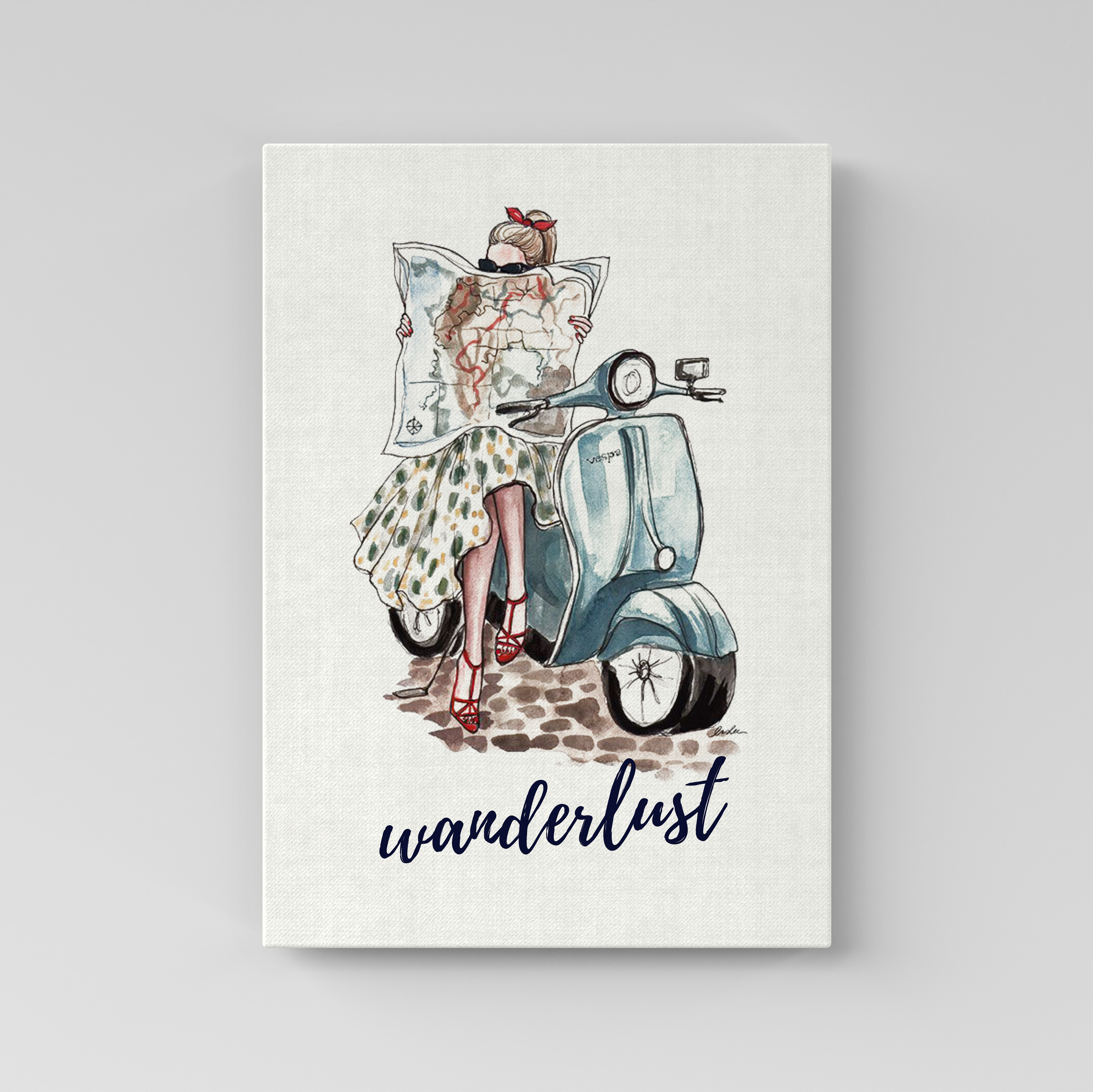 Wanderlust Poster - The Mortal Soul