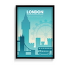 London Minimal Wall Art - The Mortal Soul