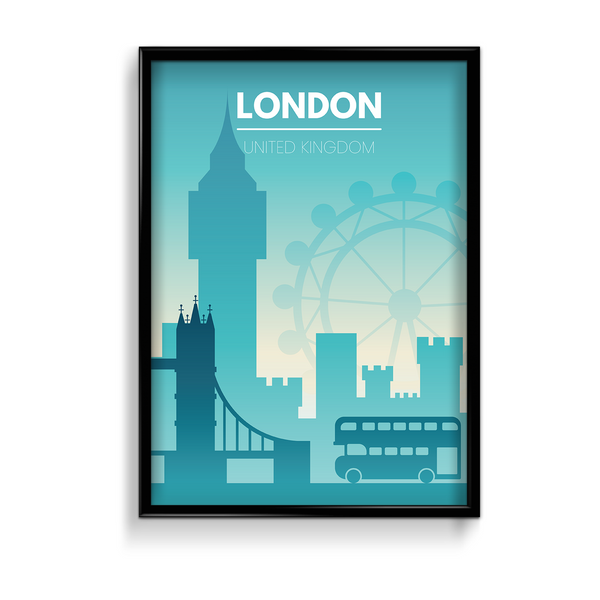 London Minimal Wall Art - The Mortal Soul