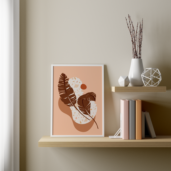 Hollow Summer Abstract Modern Wall Art - The Mortal Soul