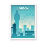 London Minimal Wall Art - The Mortal Soul