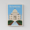 Taj Mahal Poster - The Mortal Soul