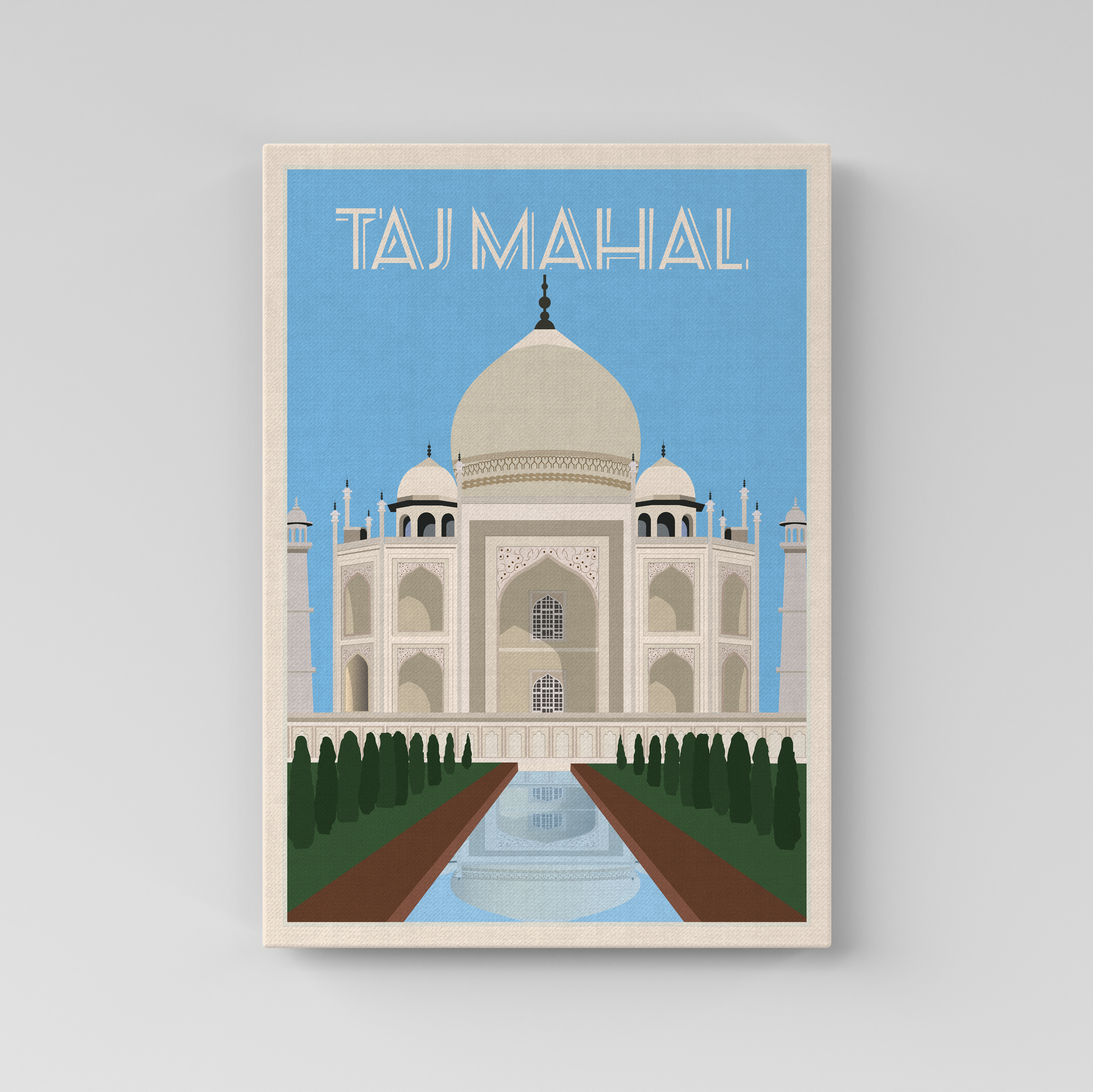 Taj Mahal Poster - The Mortal Soul
