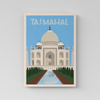 Taj Mahal Poster - The Mortal Soul