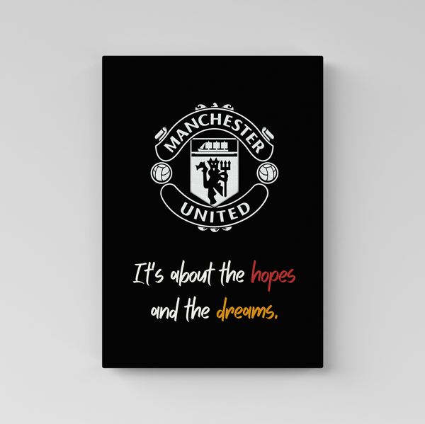 Manchester United Hope Wall Art - The Mortal Soul