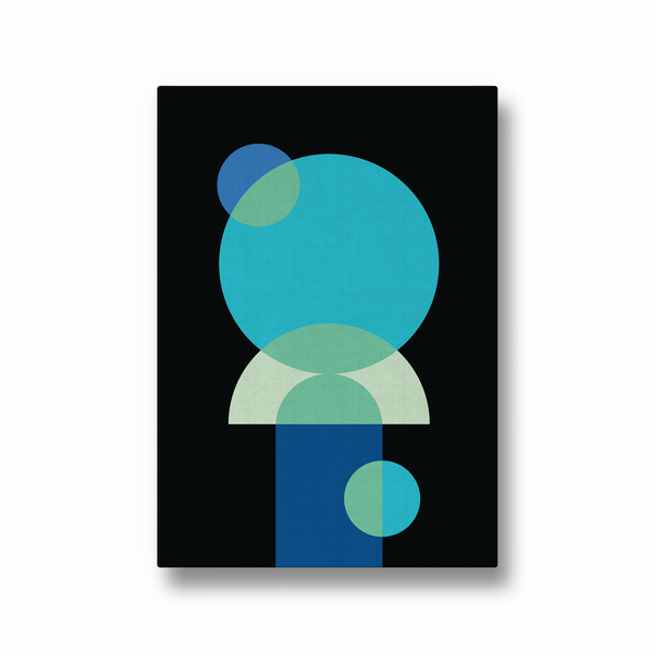 Arrival of Desire Abstract Geometric Modern Wall Art - The Mortal Soul
