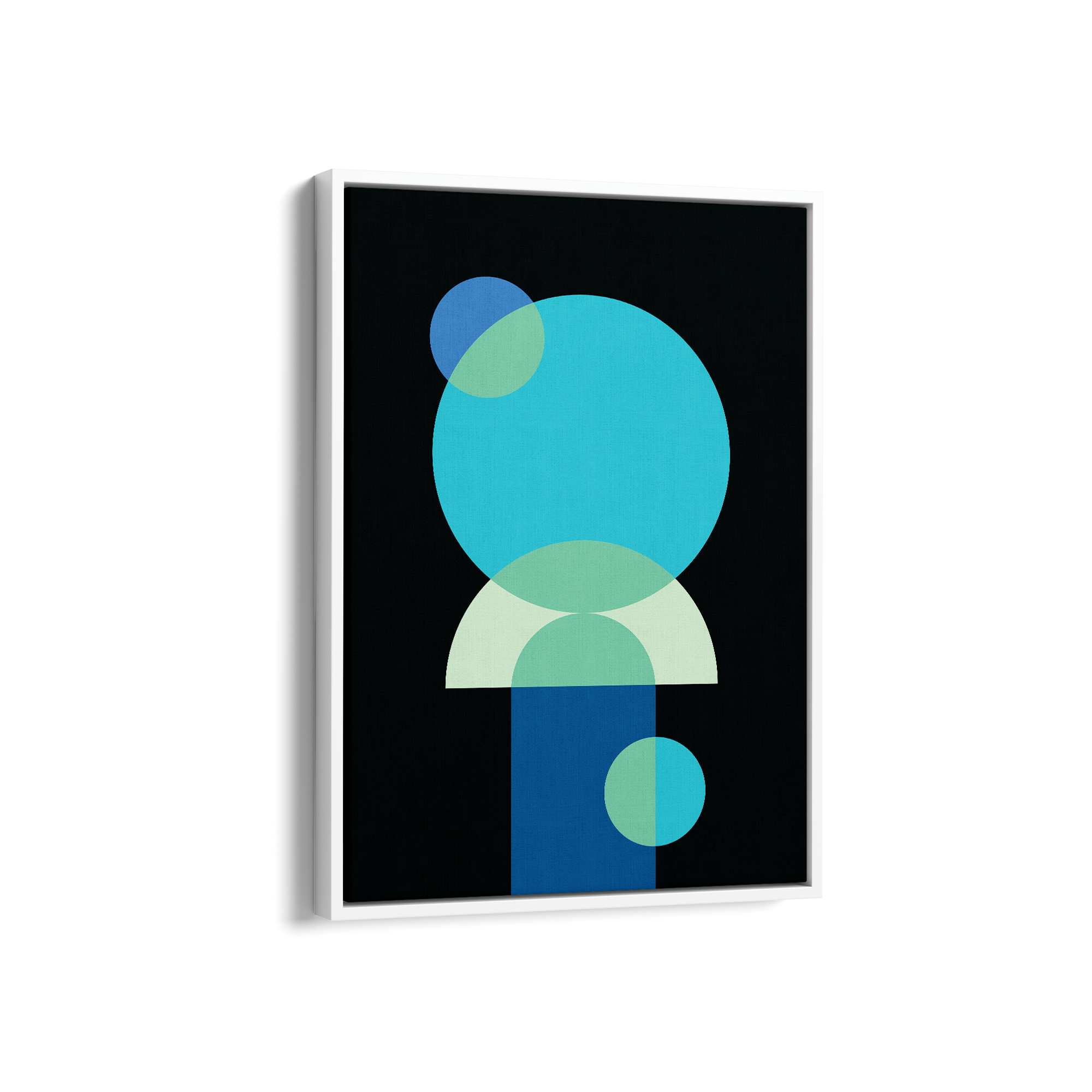 Arrival of Desire Abstract Geometric Modern Wall Art - The Mortal Soul
