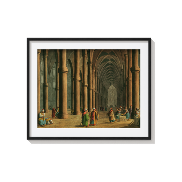 Cathedral at Tortosa (1810) illustrated by Luigi Mayer
