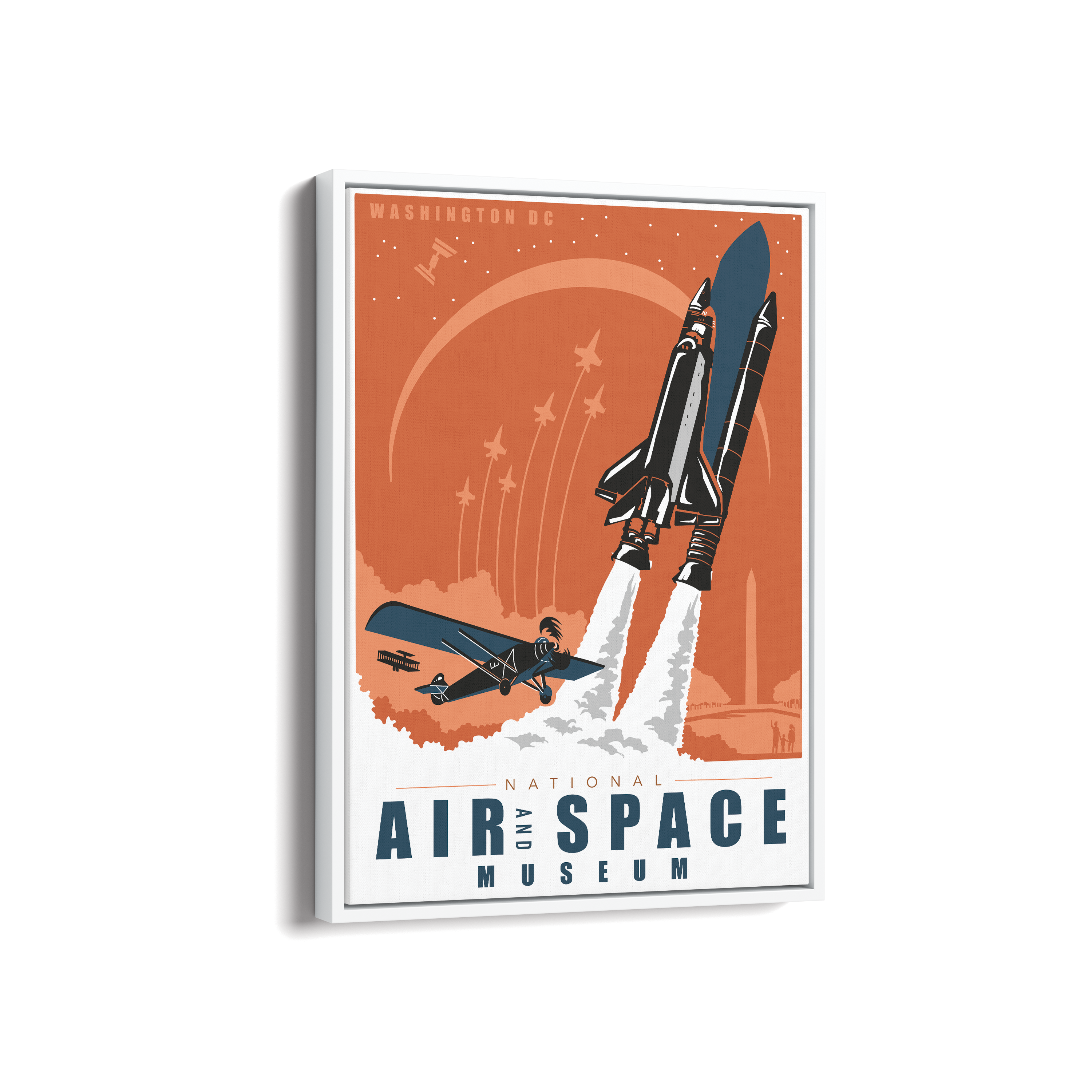 National Air & Space Museum Premium Wall Art - The Mortal Soul