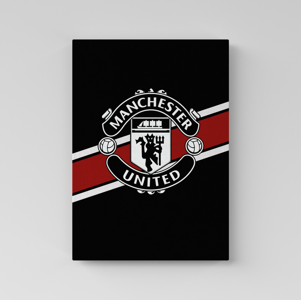 Manchester United Black Wall Art - The Mortal Soul